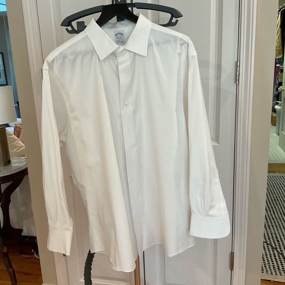Brooks Brothers Regent fit White Dress Shirt
